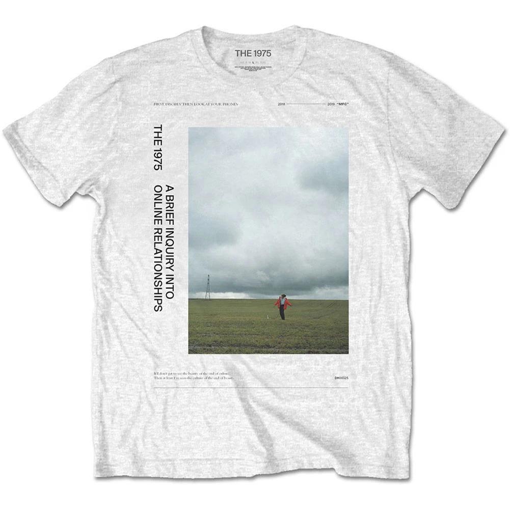 Men's 1975 ABIIOR Side Fields Slim Fit T-shirt Medium White