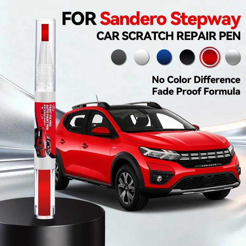 Purpose Vehicle Car Paint Repair Pen For 2013-2025 Dacia Sandero Stepway Paint Scratch Repair Accessories Blue Green Grey Red Wh