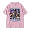 Funny Jesus Has Rizzen Rock Star Tee Shirt Mens Clothing Fashion Gothic Cool T Shirt Unisex High Quality Cotton Summer Tshirts