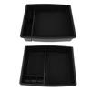 Center Console Console Organizer Tray Partition Design Stylish Look Armrest Storage Box Tray with An