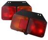 Hino Ranger Tail Lamps with OEM Turn Signals Numbers Custom Truck Parts and Right (FC, FD, FE, GD) (Part 071061/7106R, etc.) - (Left Set)