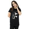 Disney Womens/Ladies Mickey Mouse Reach For The Future Cotton Boyfriend T-Shirt
