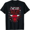 Футболка с аэрографическим логотипом Chicago Bulls