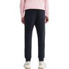 Fila Трикотажные брюки-джоггеры с вышитым логотипом для мужчин, низ, черные F11M038632GBK