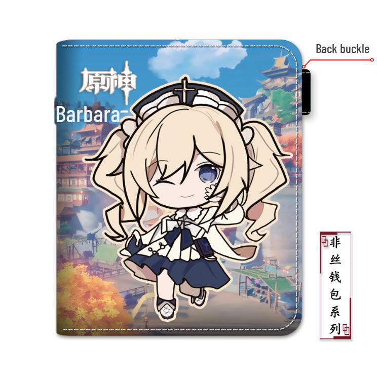 Кошелек с аниме-игрой Genshin Impact — высококачественный периферийный продукт