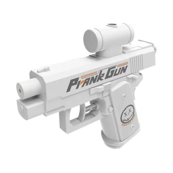 Игрушка-пранк Водный пистолет Двусторонний разбрызгиватель воды Многоразовый Спрей-пранк Вперед Назад Игрушка для игр с водой на открытом воздухе для офиса школы