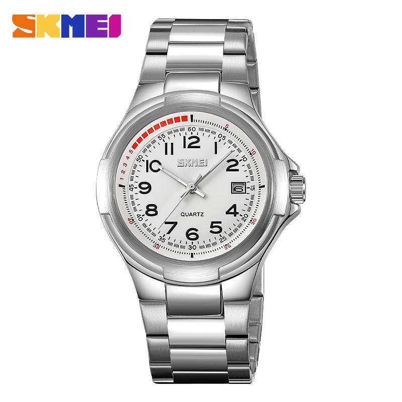 Men's Watch Alloy Stainless Steel Waterproof Men's Watch Fashion Small Dial Men's Quartz Watch