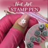 10Pcs Nail Art Stamp Pen Set Nail Art Pen Set Easy