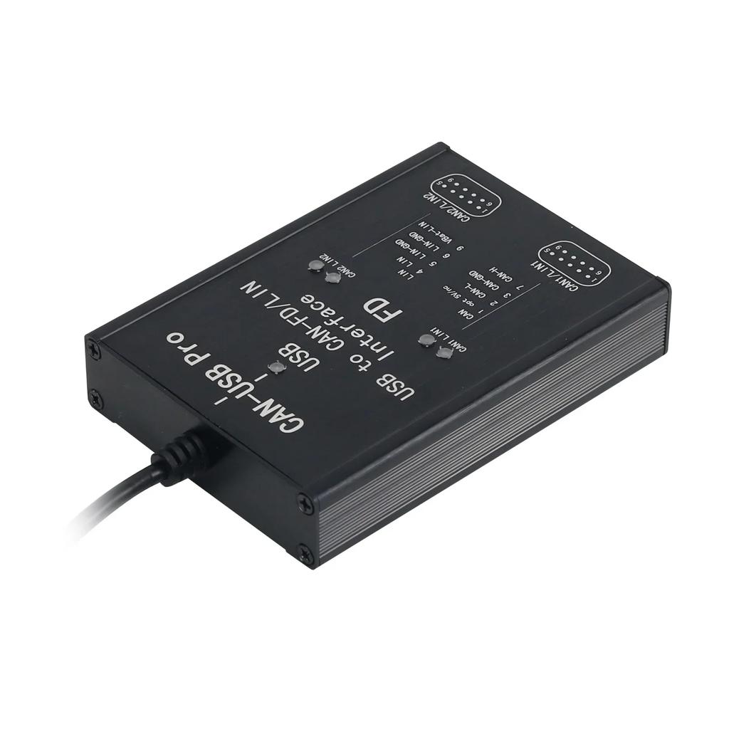 PCAN-USB Pro PCAN FD PRO 12 Мбит с LIN USB-CAN Адаптер 2-канальный CAN FD Совместим с IPEH-004061 для PEAK