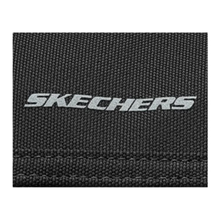 Skechers Comfortable Sports Collection Fabric Shoulder Bag, Crossbody Bag, Handbag Unisex Carbon Black P126U024-0018