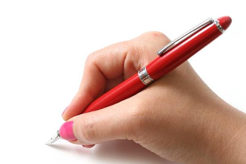 Перьевая ручка Platinum Fine Shaft Pen Pen Affection PAF5000 Sky Red