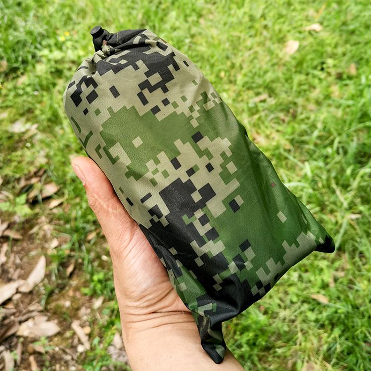 Камуфляжная многофункциональная водонепроницаемая палатка-навес: Легкий, влагозащитный тент и пляжный навес - подстилка.