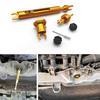 1 Set Car Accessories Alloy Release Tie Rod Front Grille Cover Hood Lock Latch Connecting Rod for Focus 2 Mk2 for C-Ma