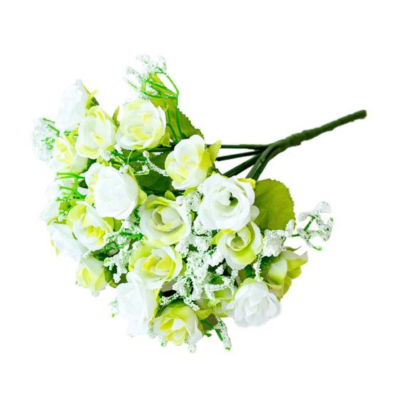 Модная искусственная роза, красивое красочное украшение для дома