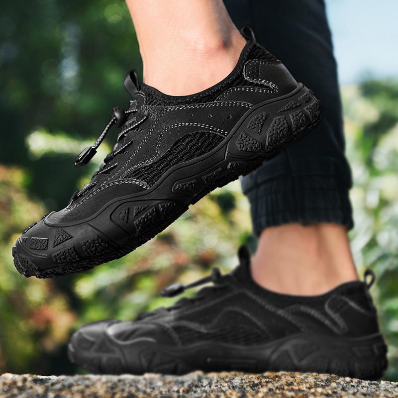 Модные летние дышащие сетчатые мужские кроссовки для походов на открытом воздухе, мужские кроссовки для скалолазания, роскошные качественные мужские спортивные нескользящие туфли