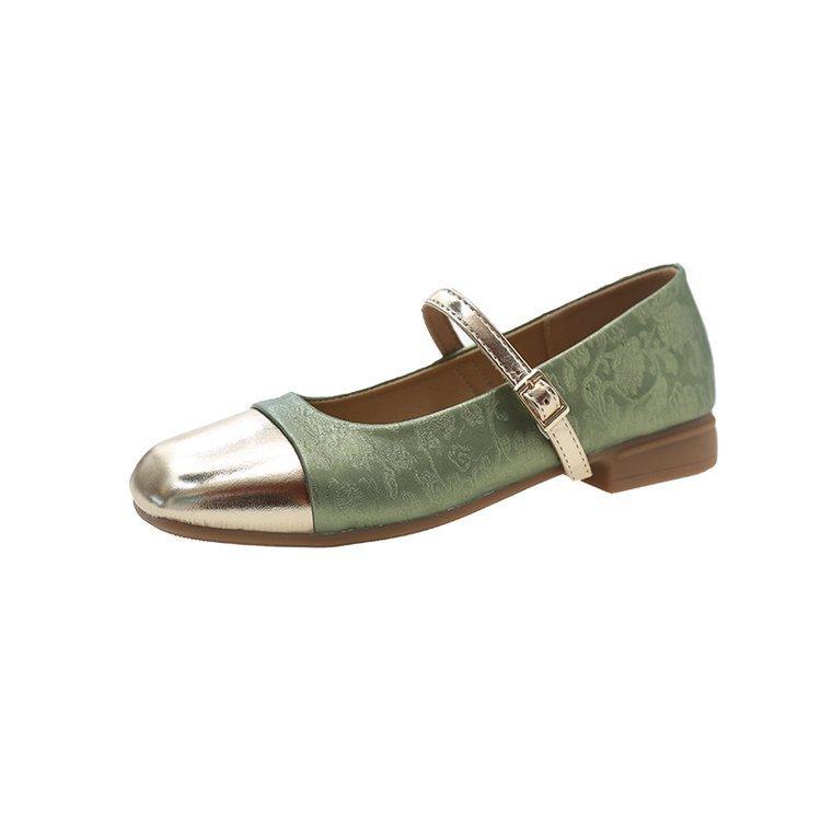 Туфли Мэри Джейн Модные и удобные женские летние туфли на толстом каблуке Нежные туфли