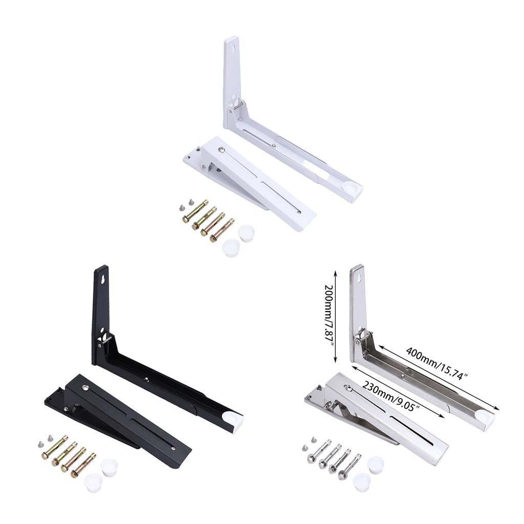 Wall Mounted Steel Kitchen Shelf Microwave Holder Space Saving Microwave Rack Stainless Steel Mount for Microwave Oven