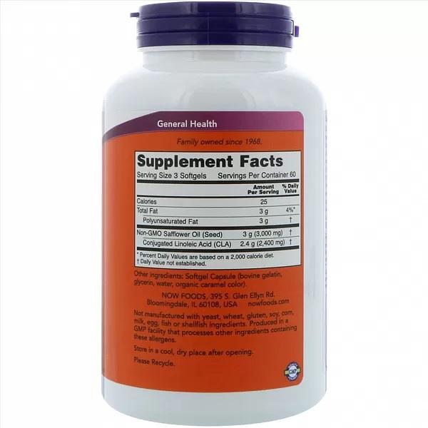 Now Foods - CLA 800mg.