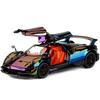 1/24 Pagani Huayra BC Суперкар Сплав Модель Машинки Игрушка Литье под Давлением Металлическое Литье Звук и Свет Машинки Игрушки для Детей Транспортное Средство