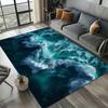 27 Стилей Новый Сине-Зеленый Морская Вода Морская Волна Океан Ковер Коврик для Гостиной Спальни Дома Украшение Дивана, Детский Нескользящий Напольный Коврик
