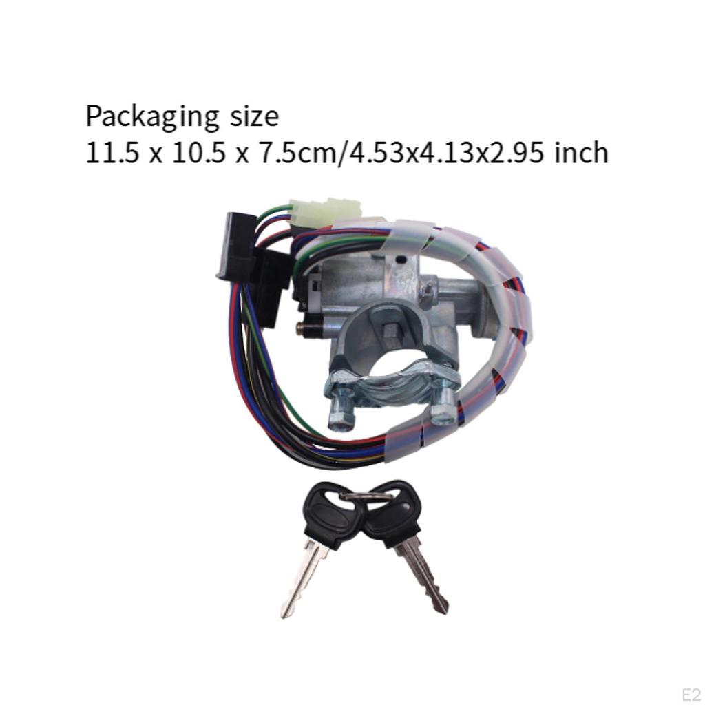 Ignition Switch with 2 Keys Replacement UB3976290 Easy Installation Auto Accessories Reliable Spare