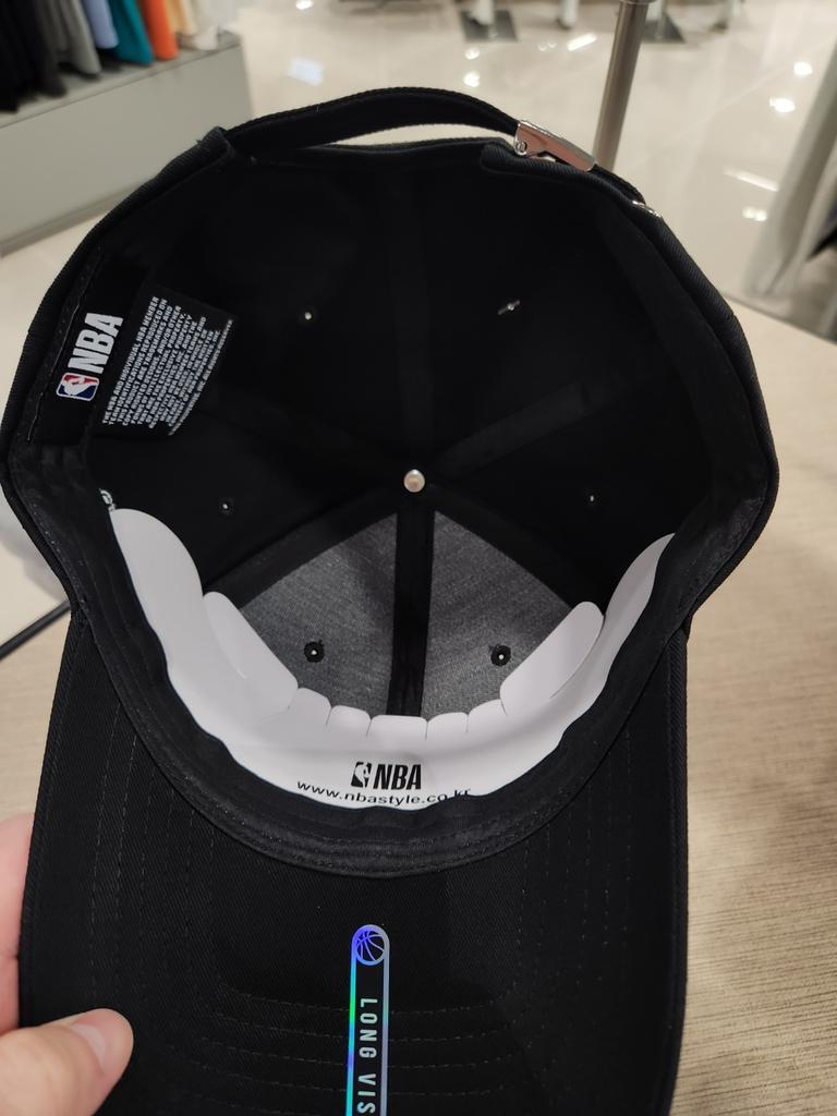 [NBA] Unisex Arched Embroidered Overcap Hard Cap Hat N245AP431P