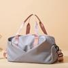 Спортивная сумка для йоги, женская спортивная сумка, отдельная сумка для сухого и влажного хранения, тренировочная сумка, большая вместительная дорожная сумка через плечо