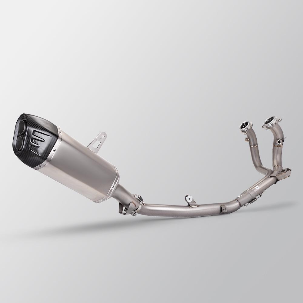 Выхлопная система из титанового сплава для CRF1100L со встроенными передней, средней и задней трубами