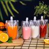 For Travel Party Squeezable Refillable Liquid Containers Soybean Milk Juice Pouches Drink Pouch