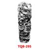 Full Arm Fake Tattoo Sleeve Men and Women Temporary Tattoo Sticker Lion Werewolf Cross Big Arm Tattoo Waterproof