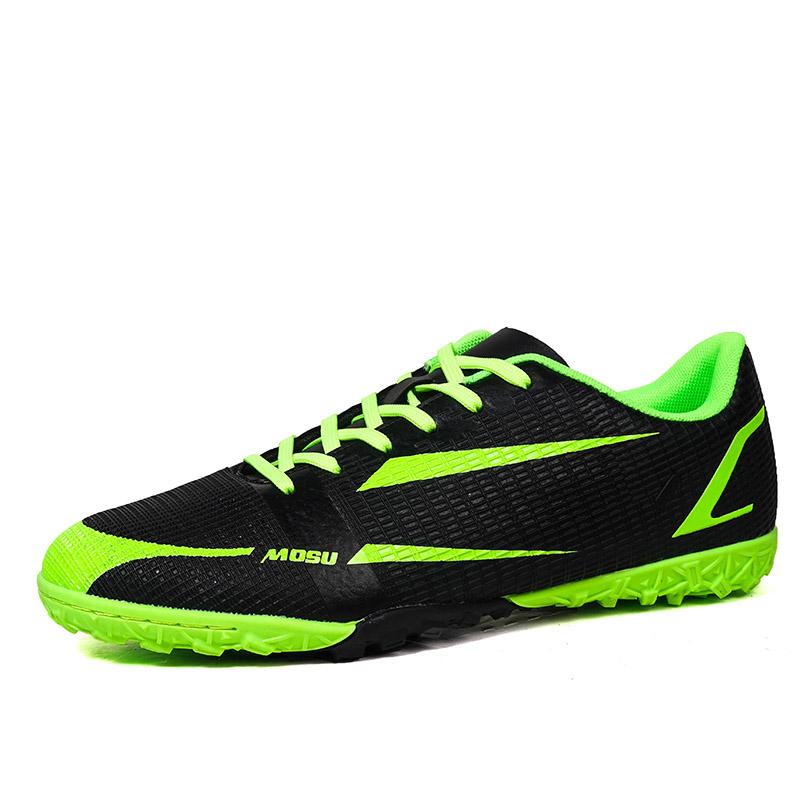 Мужские футбольные бутсы до щиколотки для футзала и футбола, дышащие шипованные футбольные бутсы, кроссовки для тренировок на открытом воздухе, подростковые футбольные бутсы