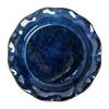 Retro Kiln Change Personalized Lace Vegetable Plate Irregular Plate Ceramic Household Fruit Plate Tableware Crayfish Large Plate Soup Plate