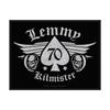 Lemmy 70 Kilmister Woven Patch
