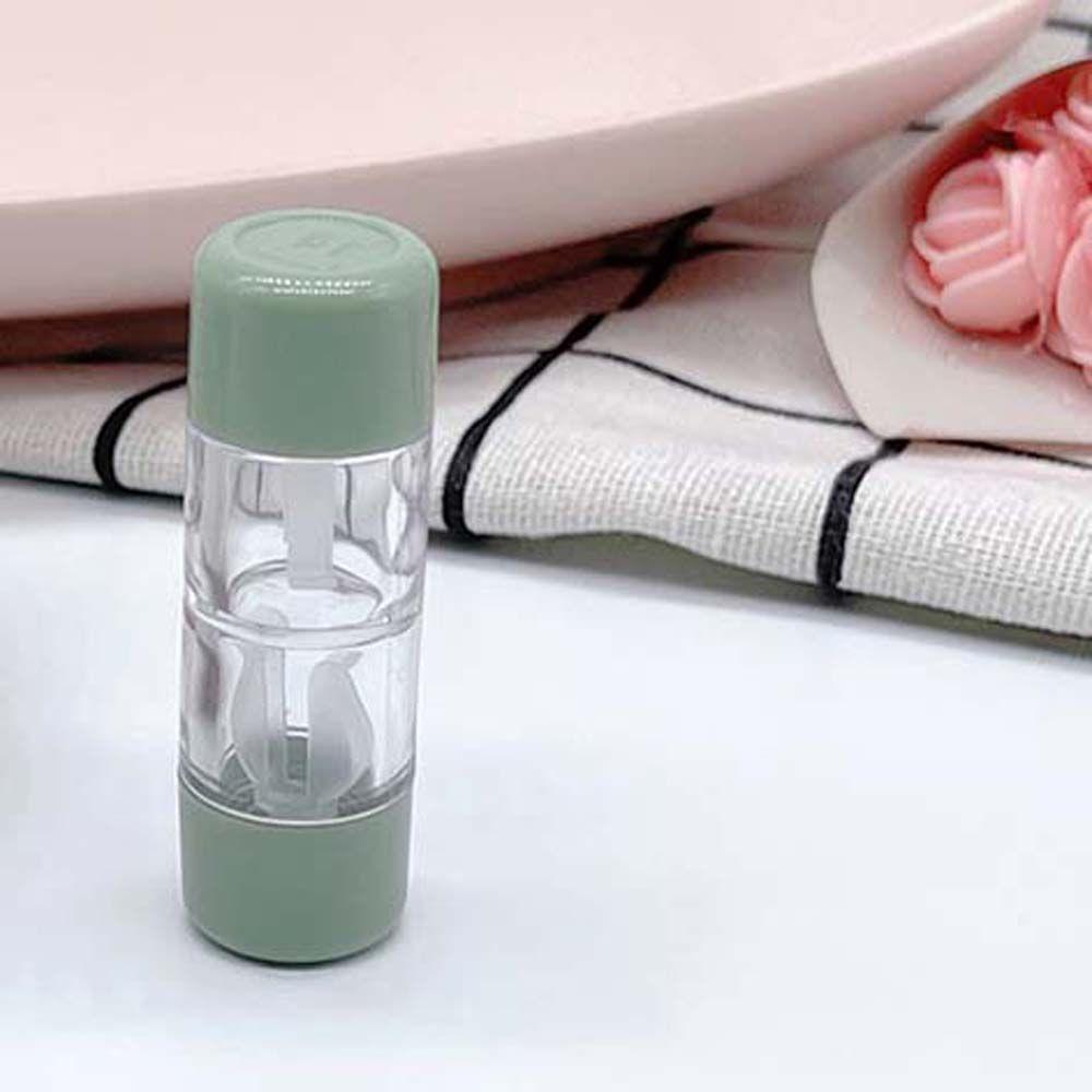 Capsule Shape Candy Color Lenses Box Storage Eye Care Contact Lens Container Contact Lens Case