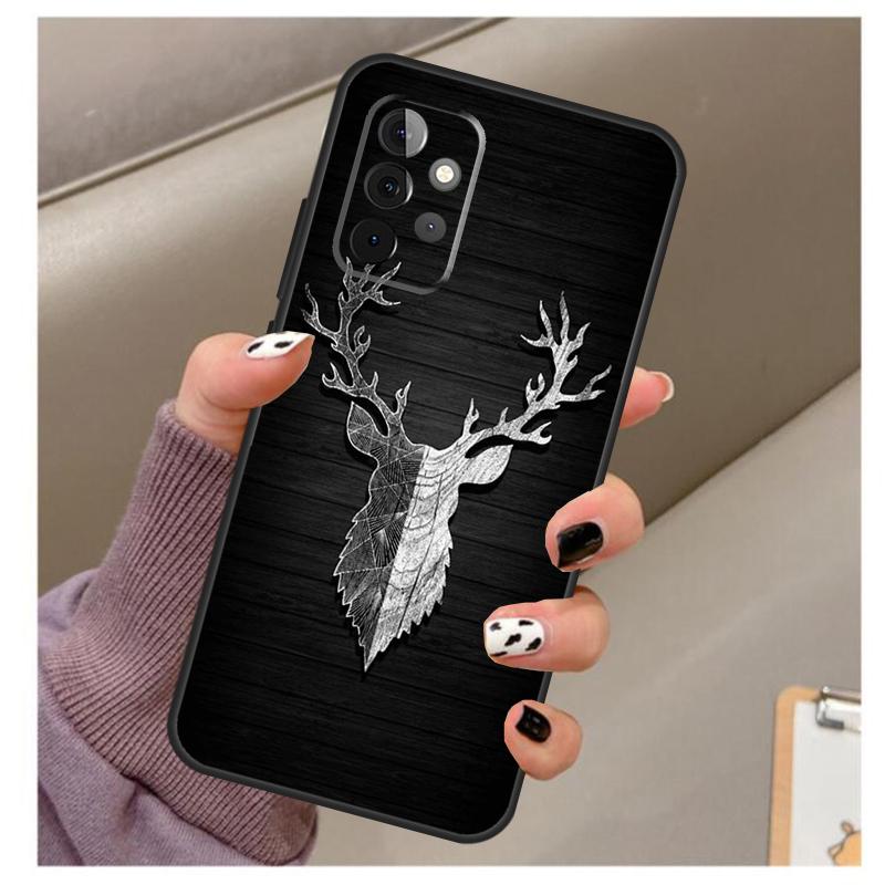 Чехол Олень для Samsung Galaxy A56 A16 A26 A36 A06 A52 A53 A33 A13 A34 A54 A14 A15 A35 A55 A22 A32