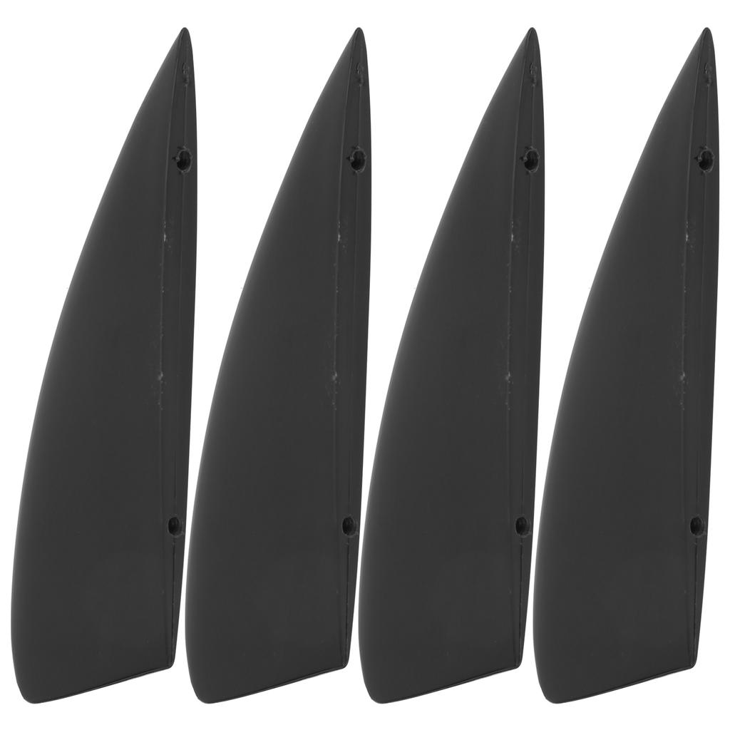 4Pcs Surfboard Fin Set Plastic Surf SUP Fins for Long Board Paddle Board Surfboard Tail