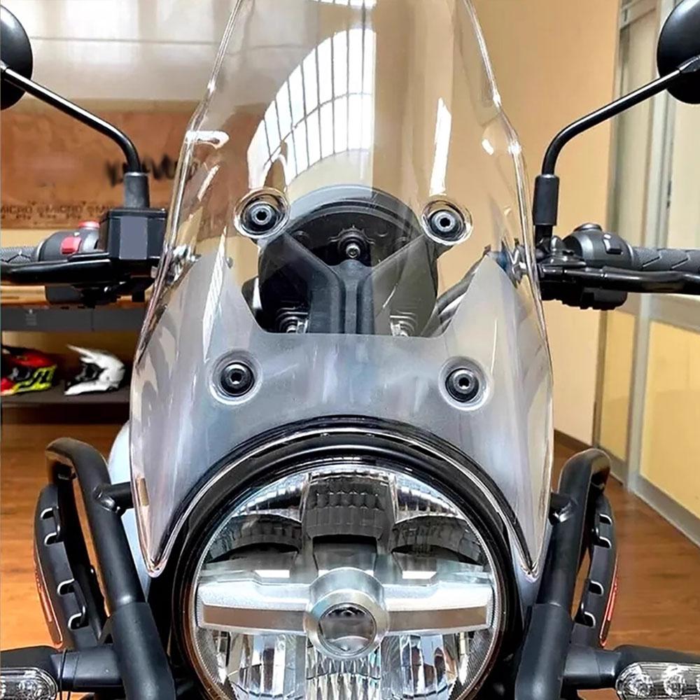 Для Royal Enfield Himalayan 450 452 2024-2025 Мотоцикл Ветровое стекло Поднятый Экран Расширение Дефлектор