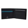 On Bifold Wallet Coin Purse Partial 555613 Black [Lanvin Blue] Men's [01]