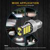 2pcs Super Bright White LED Bulbs for Car Turn Signals and Brake Lights