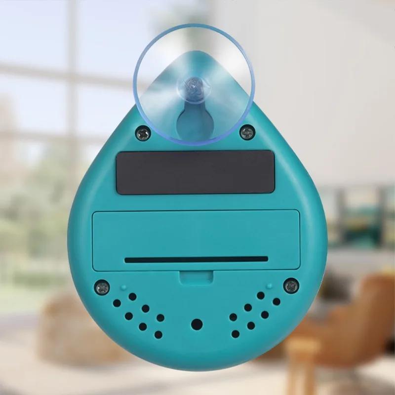 Digital Shower Timer Waterproof Energy Saver Bathroom Electronic Countdown Water Drop Alarm Clock