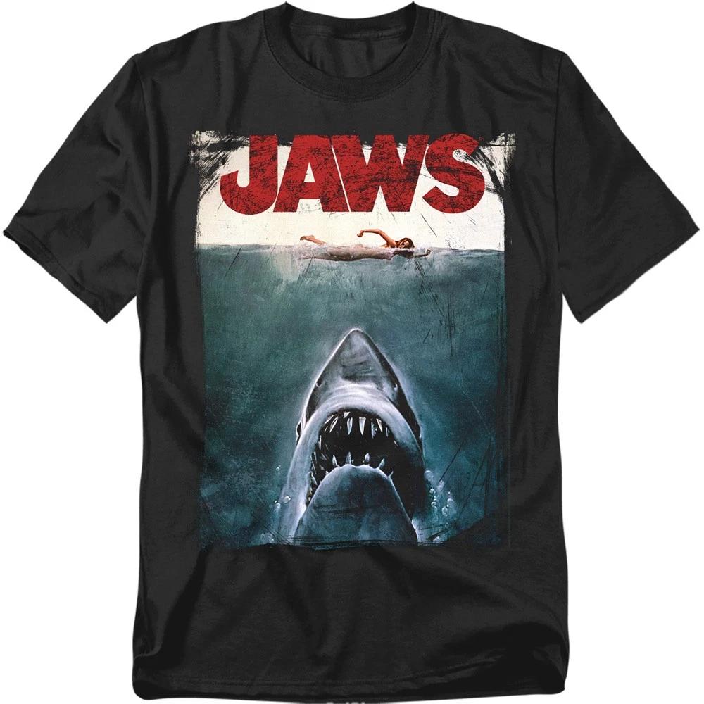 Jaws - Title - Unisex Short Sleeve Children's T-shirt - Black