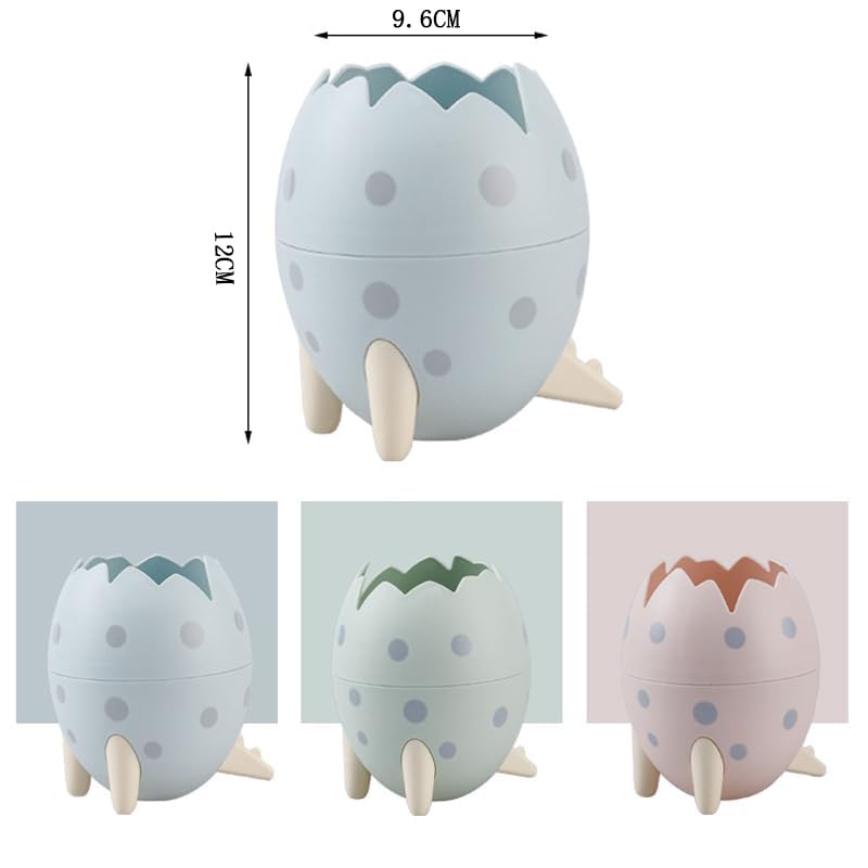 Dinosaur Egg-Shaped Pen Holder Desk Storage Box, Small Item Organizer, Pen Holder, Stationery Organizer, Home Decor for Kids' Rooms and Offices