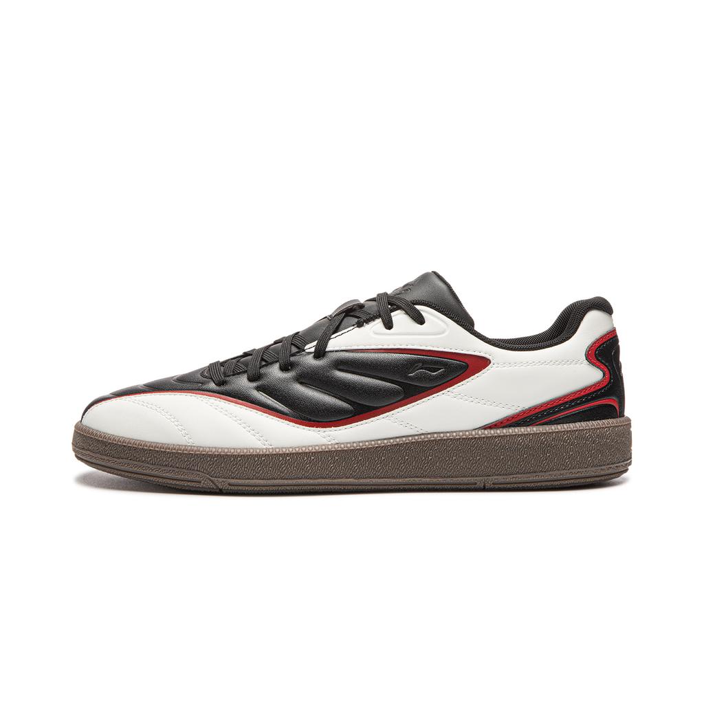 Li Ning YUNCHUAN 2 Нескользящие, Износостойкие, Легкие Низкие Скейтбордические Кроссовки Мужские Черные Белые Красные AGCW069-2