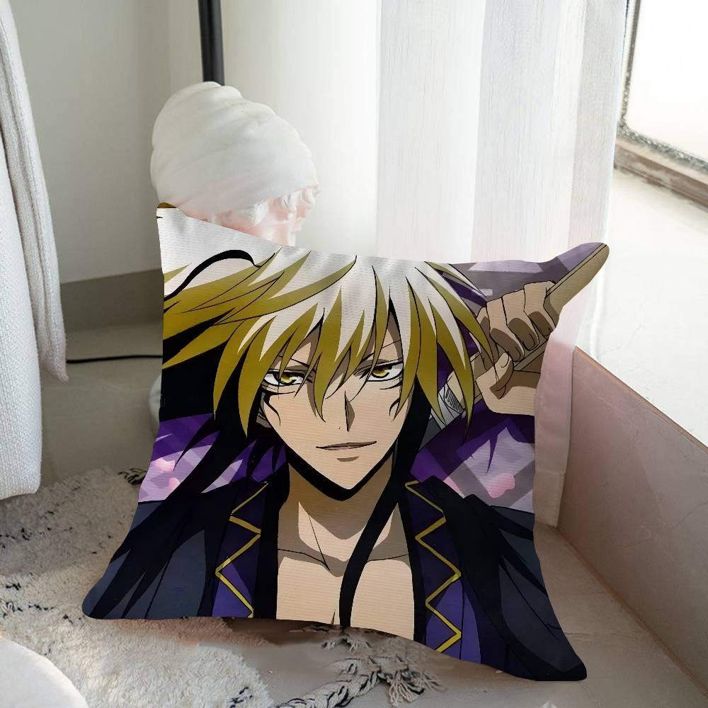 Nura Rise Of The Yokai Clan Pillow Gift Home Office Decoration Bedroom Sofa Car Cushion Cover Case 45x45