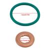 Artudatech Fuel Injector O-Ring Seal 97327722 Fit Chevy Express Fit Cadillac 94013303 Car Accessories