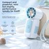 USB Rechargeable Handheld Mini Fan Strong Wind Pocket Fan Portable Electric Fan  Travel