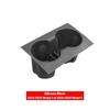 Center Console Cup Holder Inserts For Tesla Model 3 2024-2026 Highland Model Y 2026 Juniper Center Console Liner Coasters Mat