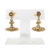 Pre-owned Orb Gold Earrings/j67-1