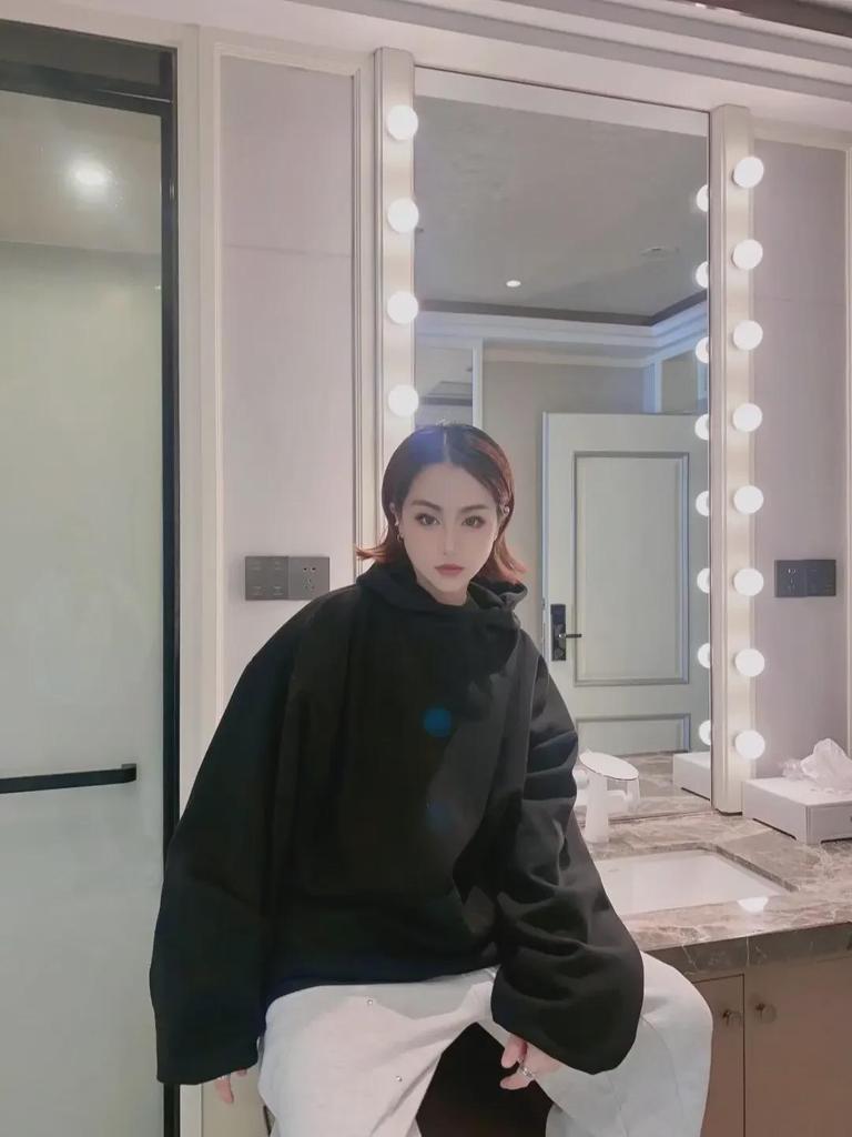 Винтажная американская серая мужская толстовка-пуловер с воротником-стойкой и капюшоном