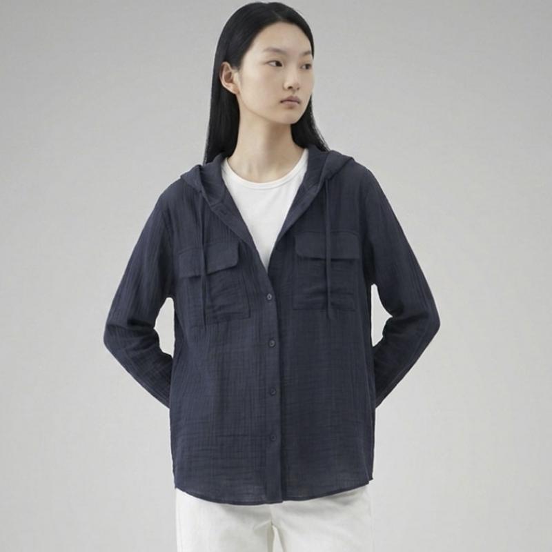 Elua Sheer Stripe Shirt Jacket 2 Set